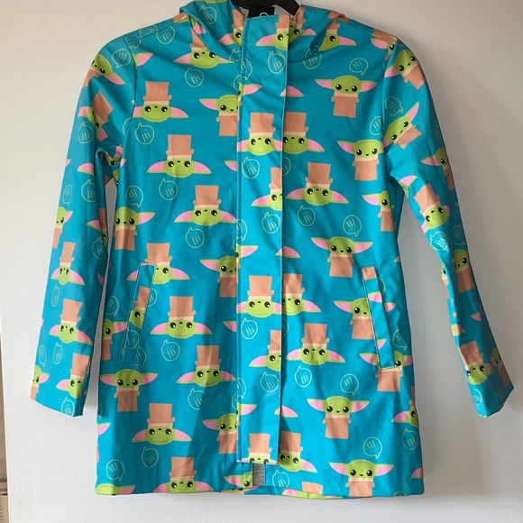 NWOT Spotted Zebra Star Wars Raincoat - Picture 1 of 6